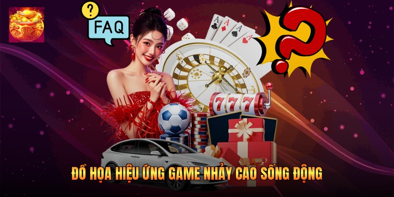 Đồ họa hiệu ứng game nhảy cao sống động Đồ họa hiệu ứng game nhảy cao sống động